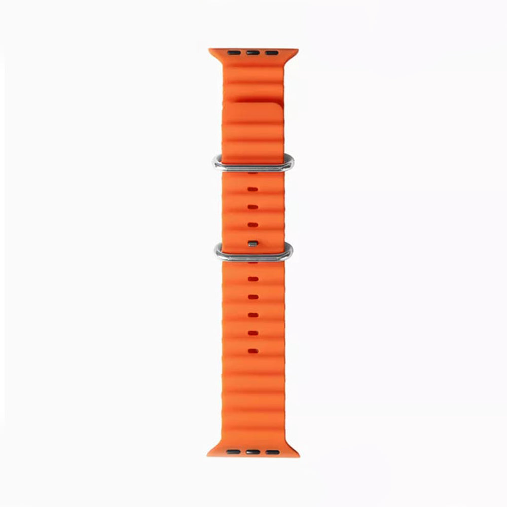 Techsuit W038 rem til Apple Watch 49mm / 46mm / 45mm / 44mm / 42mm-serien, orange
