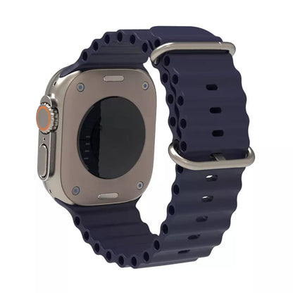 Techsuit W038 rem til Apple Watch 49mm / 46mm / 45mm / 44mm / 42mm-serien, Mørkeblå