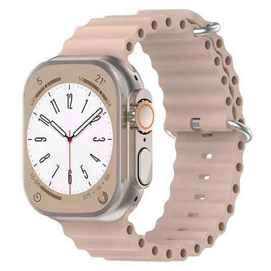 Techsuit W038 rem til Apple Watch 49mm / 46mm / 45mm / 44mm / 42mm-serien, Brun