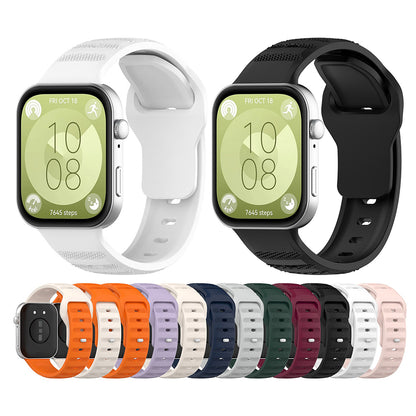 Techsuit W050 rem til Huawei Watch Fit 4 Pro / Watch Fit 4 / Watch Fit 3, Blå