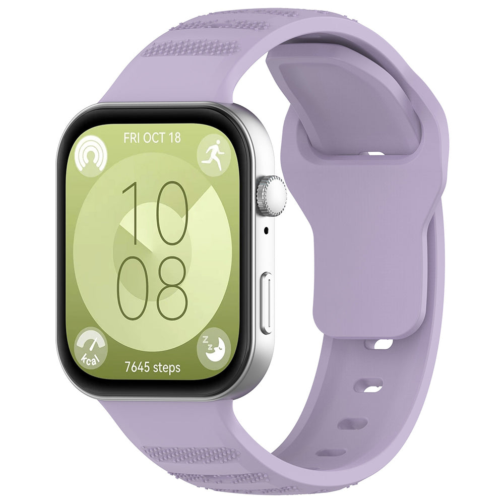 Techsuit W050 rem til Huawei Watch Fit 4 Pro / Watch Fit 4 / Watch Fit 3, Lilla