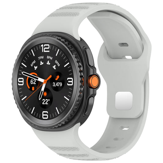 Techsuit W050 rem til Samsung Galaxy Watch 8 Classic / Watch8 44mm / Watch 8 40mm, Grå