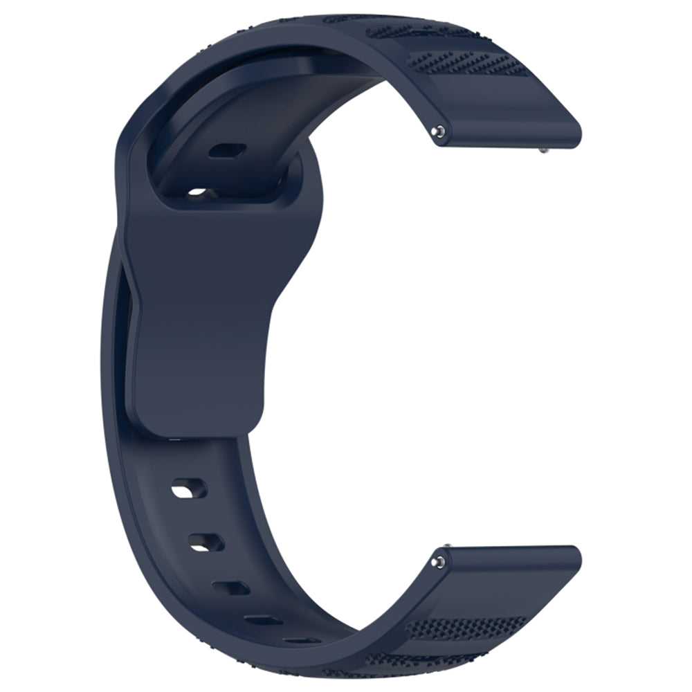 Techsuit W050 rem til Samsung Galaxy Watch / Huawei Watch Series, 20mm, Blå