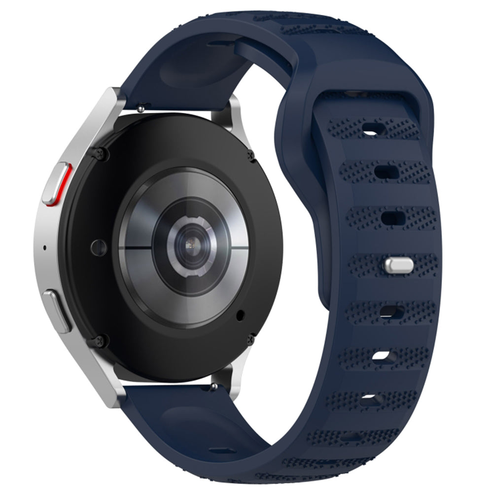 Techsuit W050 rem til Samsung Galaxy Watch / Huawei Watch Series, 20mm, Blå