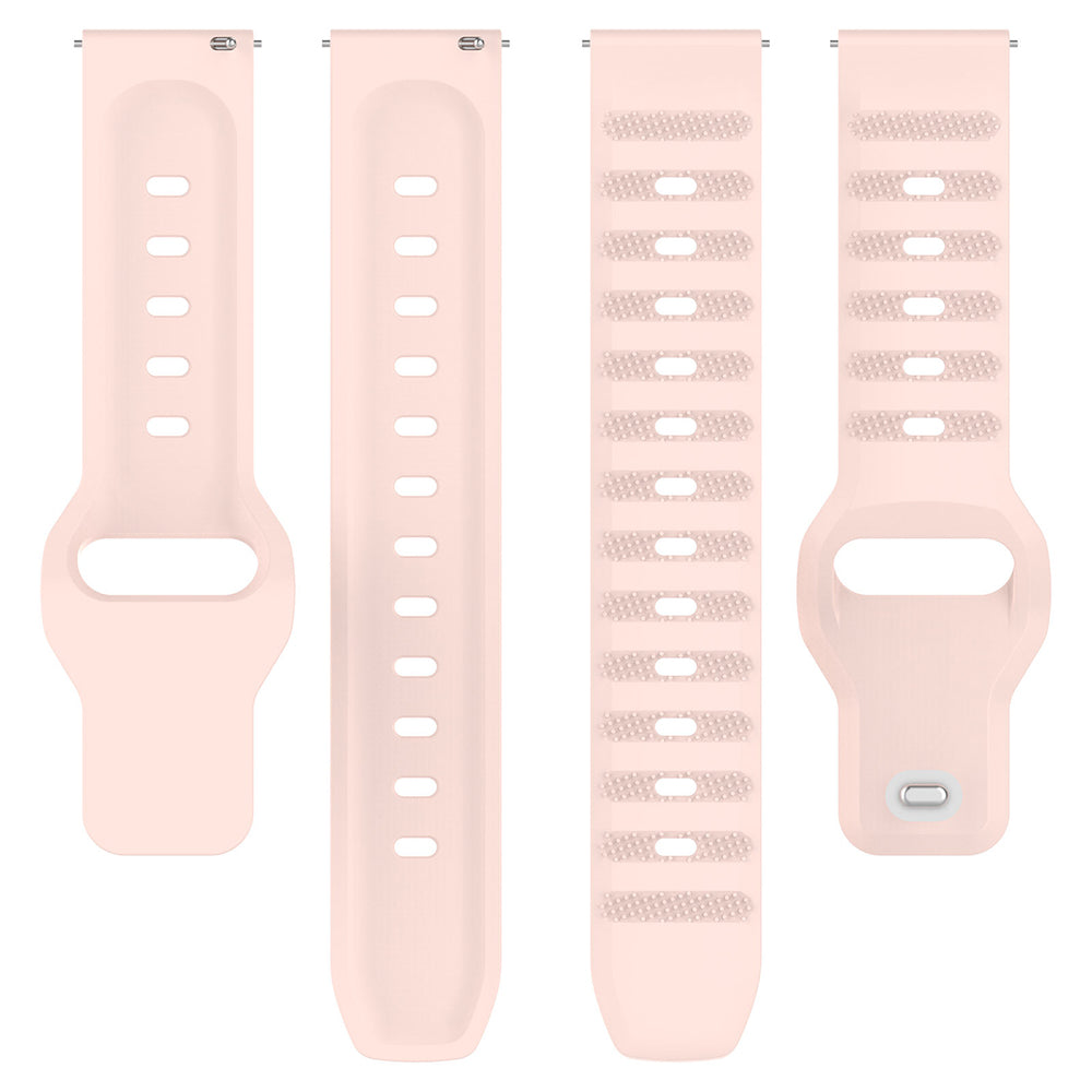 Techsuit W050 rem til Samsung Galaxy Watch / Huawei Watch Series, 20mm, Pink