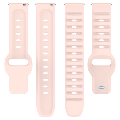 Techsuit W050 rem til Samsung Galaxy Watch / Huawei Watch Series, 20mm, Pink