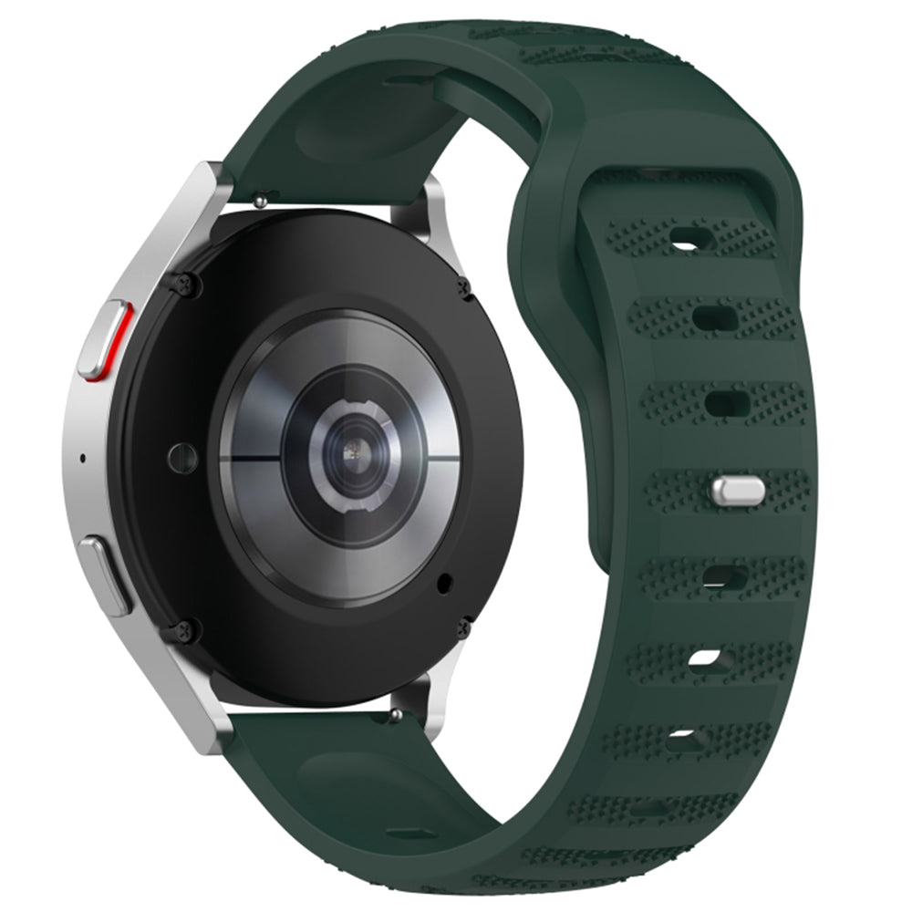 Techsuit W050 rem til Samsung Galaxy Watch / Huawei Watch Series, 20mm, Grøn