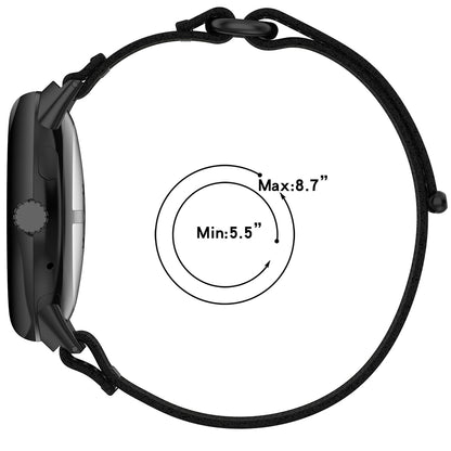 Techsuit W054 rem til Google Pixel Watch 4 45mm, Sort