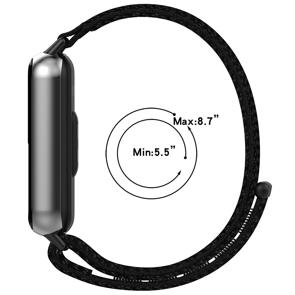 Techsuit W054-rem til Honor Band 11 / 11 Pro, sort