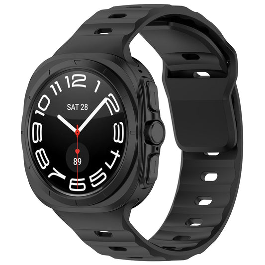 Techsuit W055 rem til Samsung Galaxy Watch Ultra, Sort