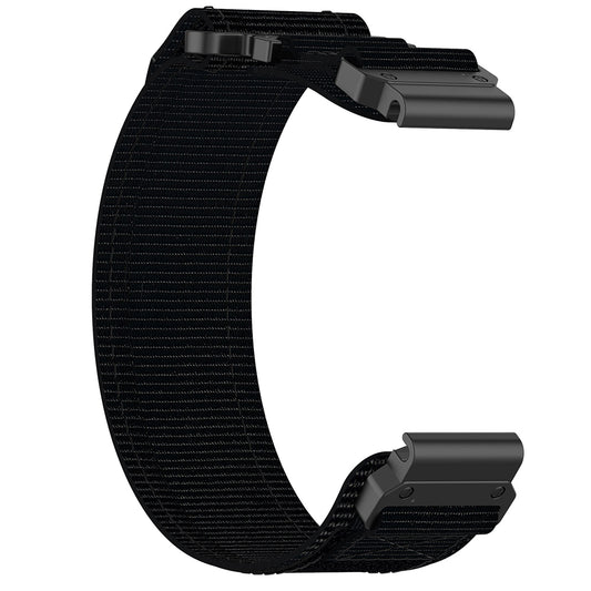 Techsuit W057 Strap for Garmin Watch Fenix / Forerunner Series, 22mm, Black