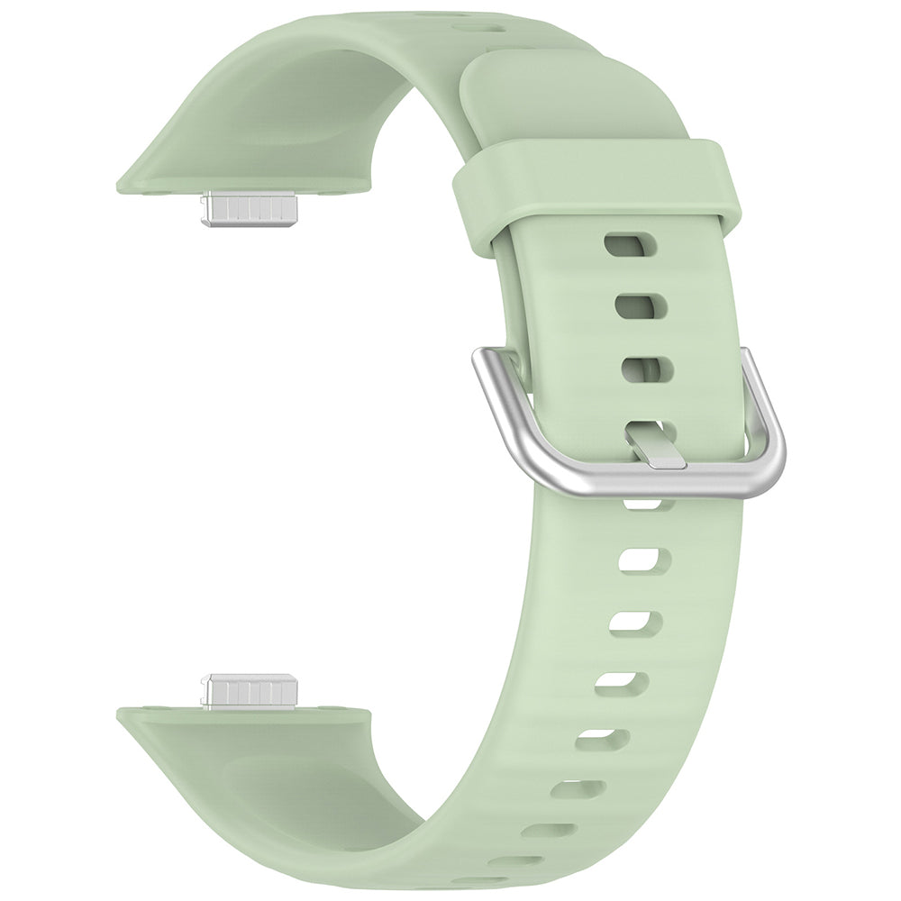 Techsuit W061 rem til Huawei Watch Fit 4 Pro / Watch Fit 4 / Watch Fit 3, Lys Grøn