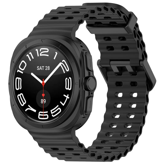 Techsuit W062 rem til Samsung Galaxy Watch Ultra, Sort