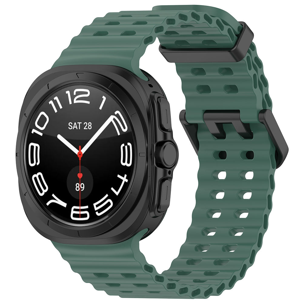 Techsuit W062 rem til Samsung Galaxy Watch Ultra, Grøn