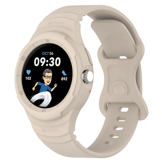 Techsuit W066 rem til Google Pixel Watch 3 41mm / Watch 2 / Watch, Beige