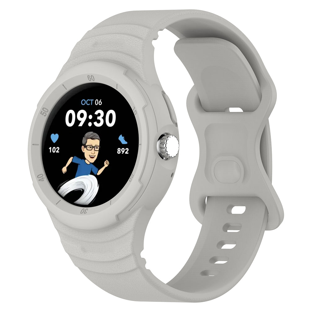 Techsuit W066 rem til Google Pixel Watch 3 41mm / Watch 2 / Watch, Grå