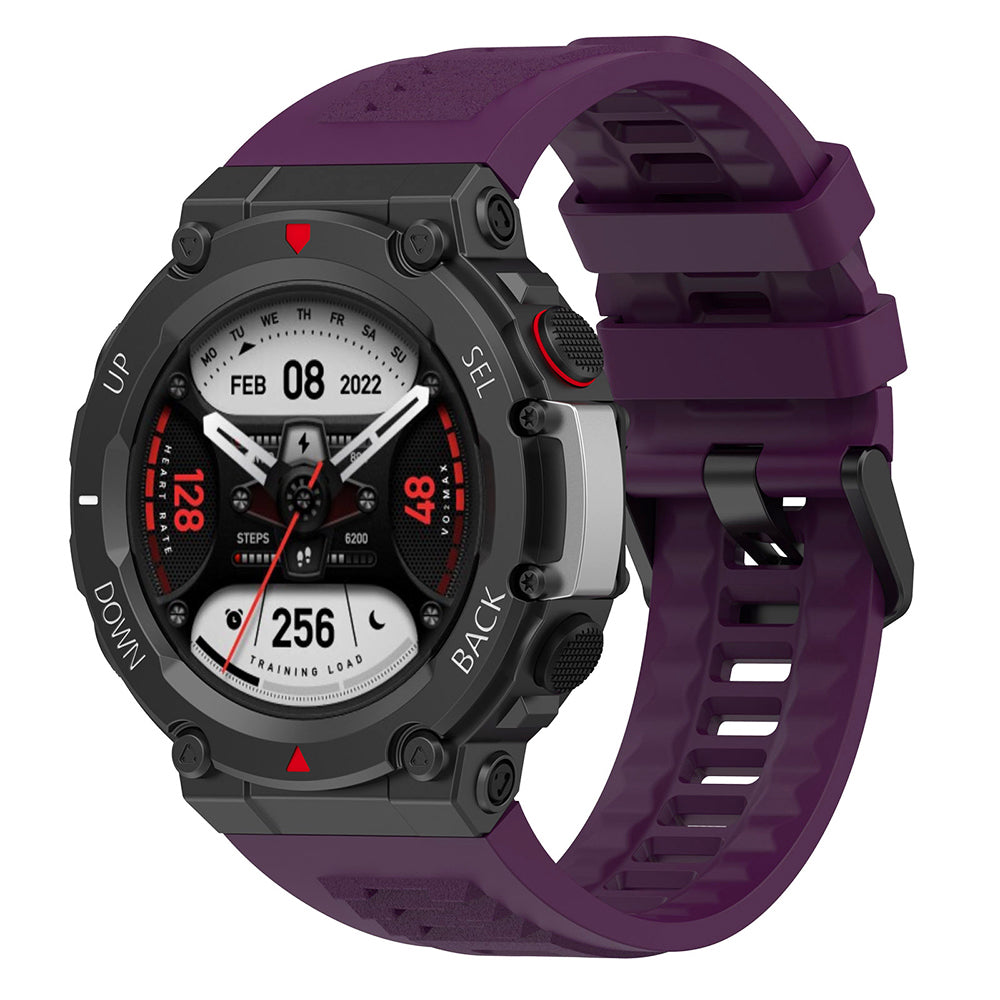 Techsuit W067 rem til Amazfit T-Rex 2, Lilla