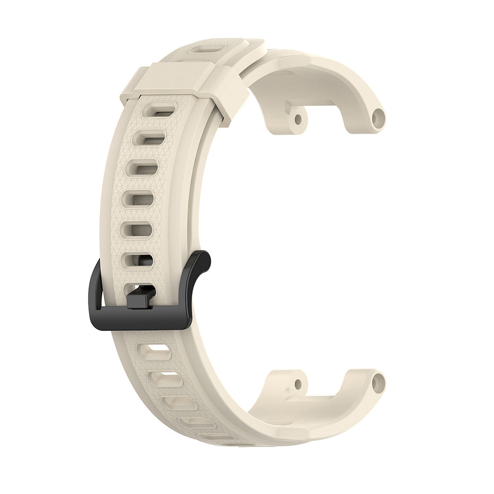 Techsuit W067 rem til Amazfit T-Rex Pro / T-Rex, Creme