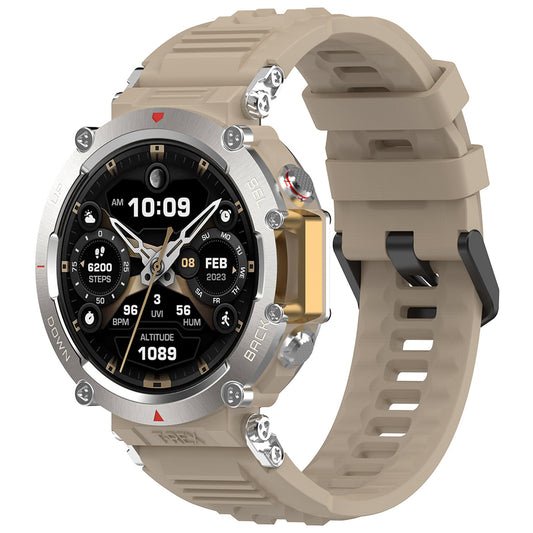 Techsuit W067 rem til Amazfit T-Rex Ultra, Beige