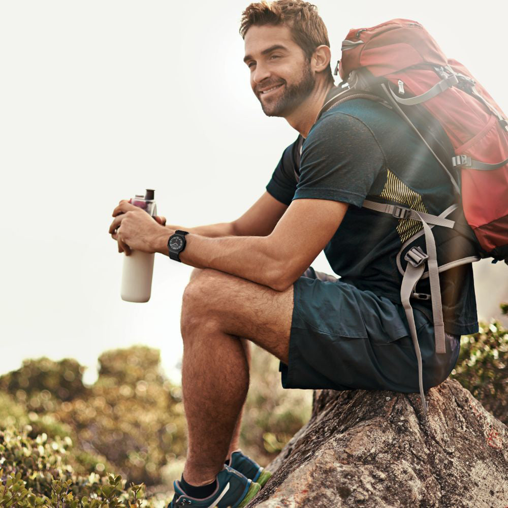 Techsuit W068 rem til Samsung Galaxy Watch Ultra, Sort Grøn