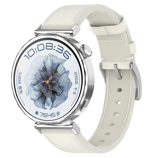 Techsuit W073 rem til Huawei Watch / Garmin Watch Series, 18mm, Hvid