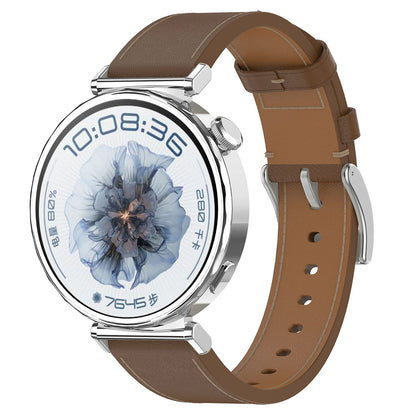 Techsuit W073 rem til Huawei Watch / Garmin Watch Series, 18mm, Brun