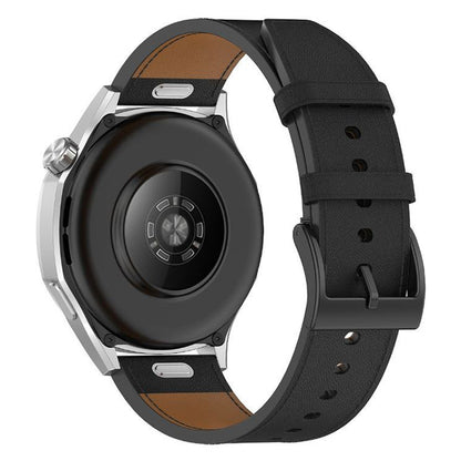 Techsuit W073 rem til Samsung Galaxy Watch / Huawei Watch Series, 22mm, Sort