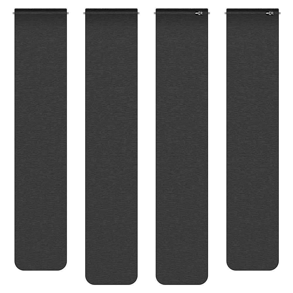 Techsuit W074 rem til Samsung Galaxy Watch Series, 20mm, Sort