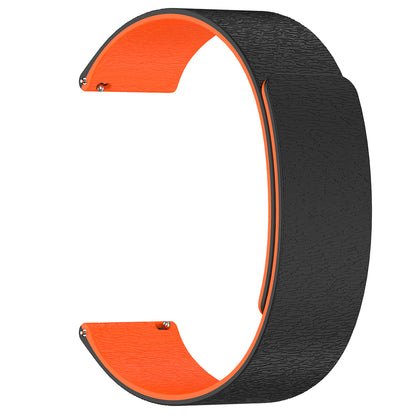 Techsuit W074 rem til Samsung Galaxy Watch Series, 22mm, Sort Orange