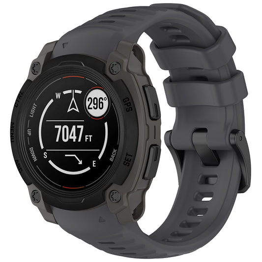 Techsuit W076 rem til Garmin Instinct E 40mm, Grå