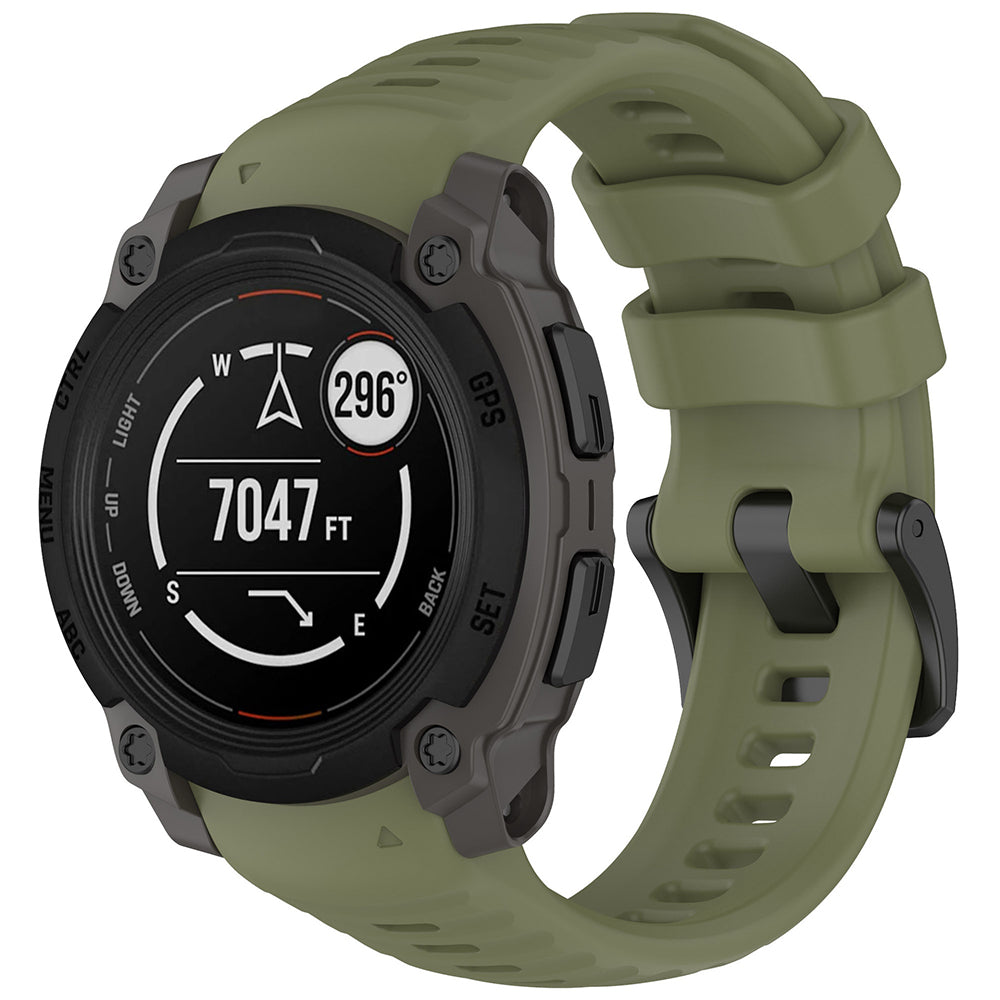Techsuit W076 rem til Garmin Instinct E 40mm, Grøn