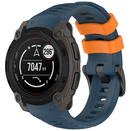 Techsuit W076 rem til Garmin Instinct E 45mm, Blå