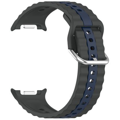 Techsuit W078 rem til Samsung Galaxy Watch 8 Classic / Watch8 44mm / Watch 8 40mm, Grå