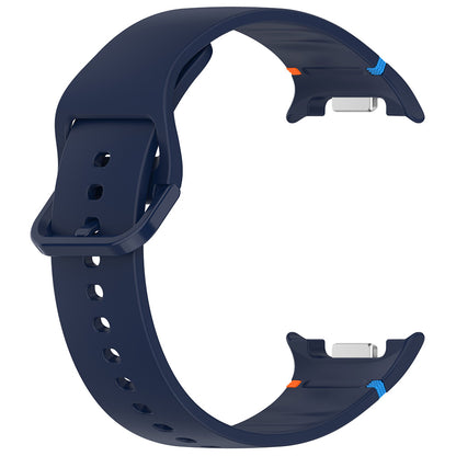 Techsuit W079 rem til Samsung Galaxy Watch 8 Classic / Watch8 44mm / Watch 8 40mm, Marineblå
