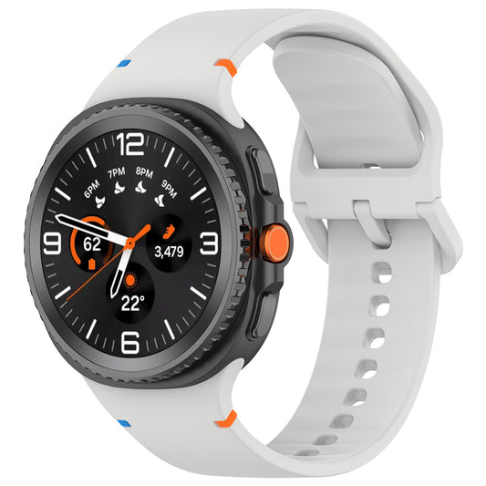 Techsuit W079 rem til Samsung Galaxy Watch 8 Classic / Watch8 44mm / Watch 8 40mm, Grå