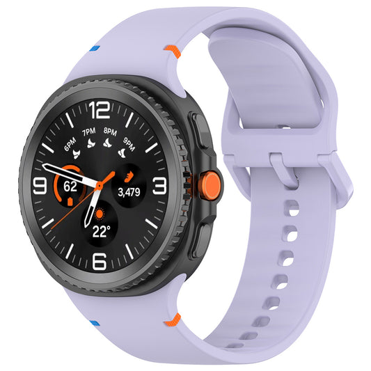 Techsuit W079 rem til Samsung Galaxy Watch 8 Classic / Watch8 44mm / Watch 8 40mm, Lilla