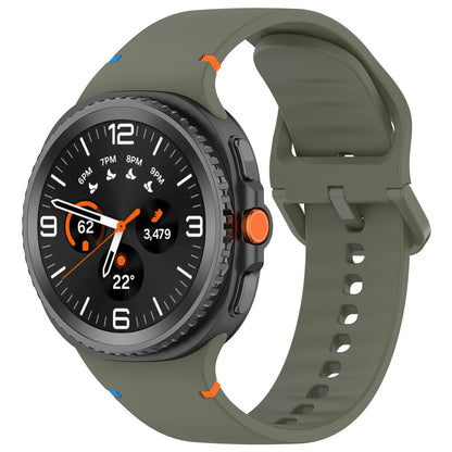 Techsuit W079 rem til Samsung Galaxy Watch 8 Classic / Watch8 44mm / Watch 8 40mm, Grøn