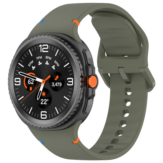 Techsuit W079 rem til Samsung Galaxy Watch 8 Classic / Watch8 44mm / Watch 8 40mm, Grøn
