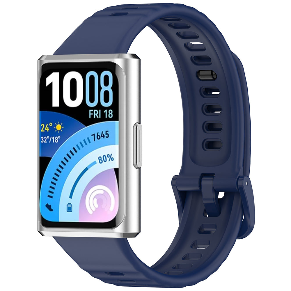 Techsuit W082 rem til Huawei Band 11 / 11 Pro, Mørkeblå