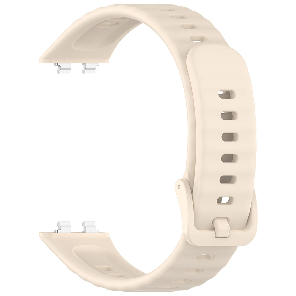 Techsuit W082 rem til Huawei Band 11 / 11 Pro, Creme