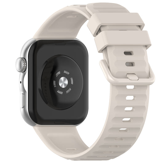 Techsuit W082 rem til Huawei Watch Fit 5 Pro, Creme