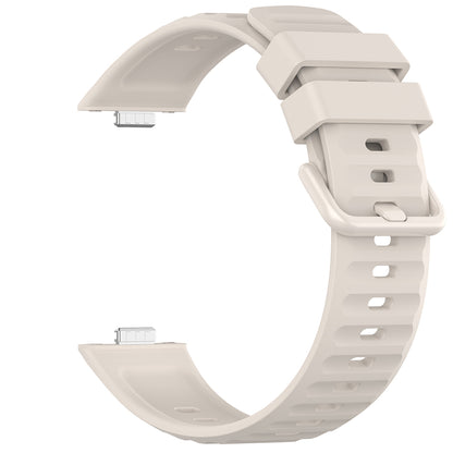 Techsuit W082 rem til Huawei Watch Fit 5 Pro, Creme