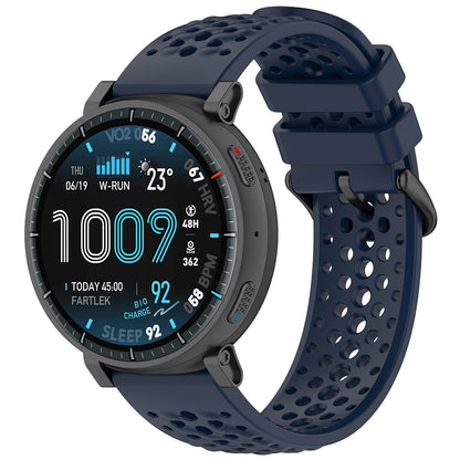 Techsuit W083 rem til Amazfit Watch / Samsung Watch Series, 22mm, Marineblå