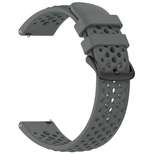 Techsuit W083 Strap for Amazfit Watch / Samsung Watch Series, 22mm, Gray