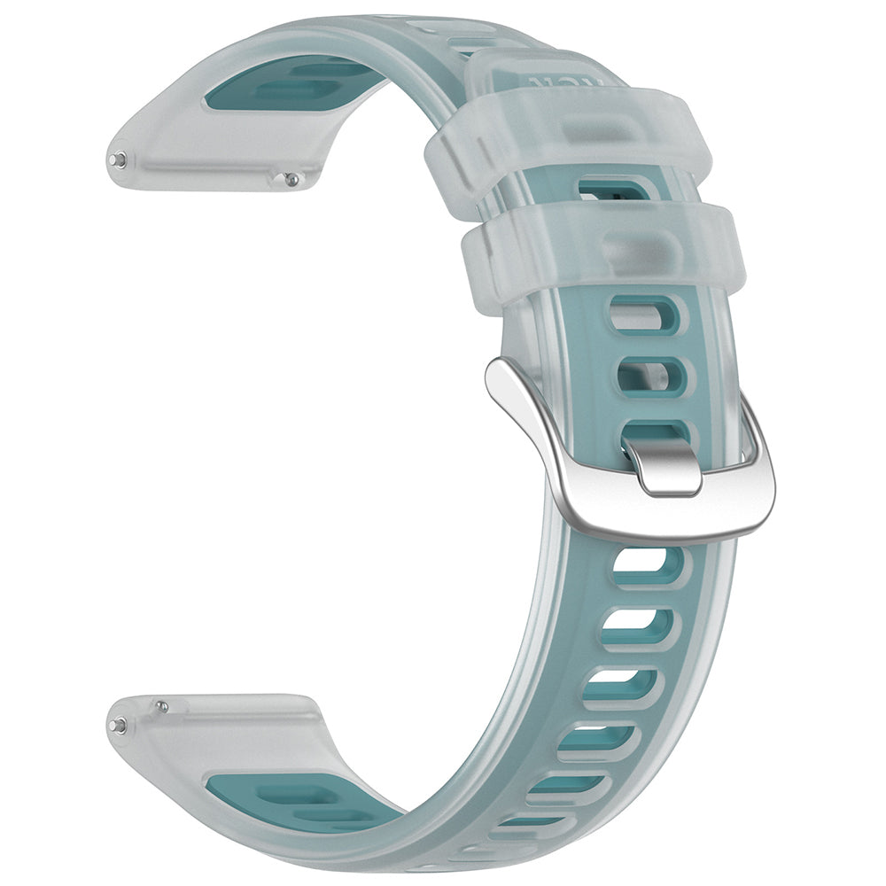 Techsuit W084 rem til Samsung Galaxy Watch / Huawei Watch Series, 20mm, Turkis