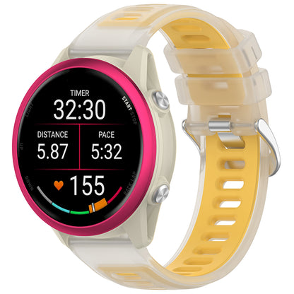 Techsuit W084 rem til Samsung Galaxy Watch / Huawei Watch Series, 22mm, Gul