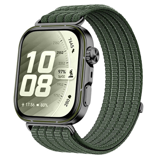 Techsuit W085 rem til Huawei Watch Fit 5, Mørkegrøn