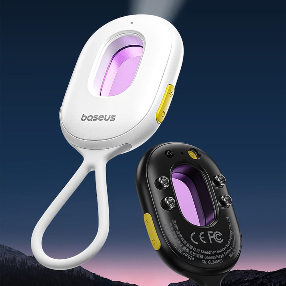 Baseus Heyo II Skjult Kamera Detektor, Hvid L60476900211-00