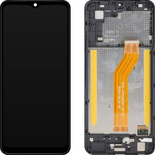 Display med Touchscreen HMD Key, med Ramme, Sort, Servicepakke HGS009FQA2SK1