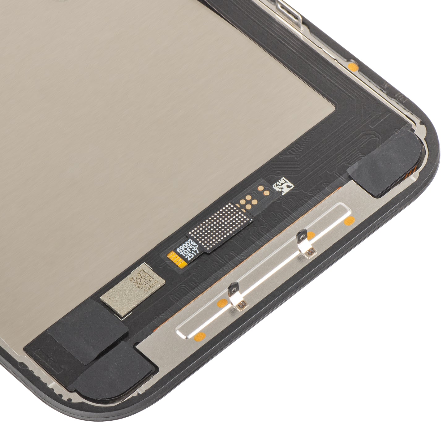 Display med Touchscreen JK til Apple iPhone 16 Pro Max, med Ramme, LCD In-Cell IC Movable Version, Sort